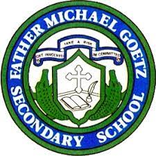father michael goetz secondary school crest